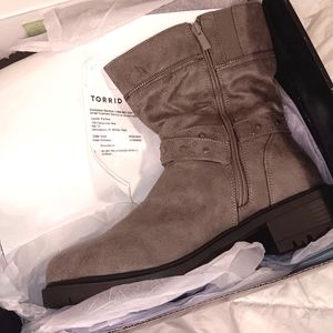 Torrid Studded Moto Boot Size 11